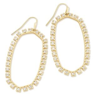 Open frame earrings